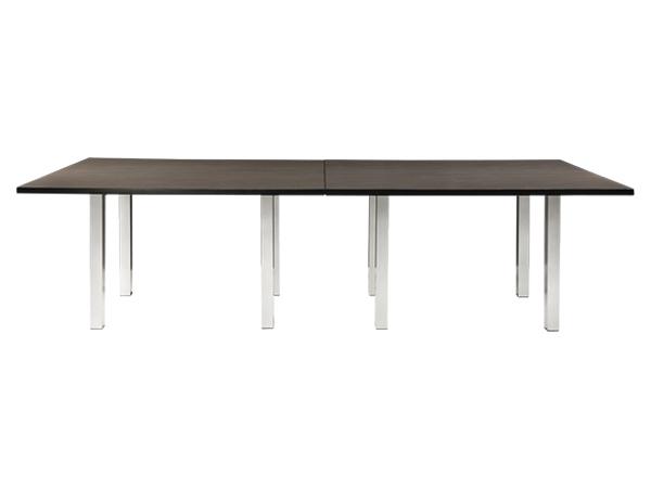 CECT-025 | 10ft. Conference Table Madison Gray Acajou -- Trade Show Rental Furniture 
